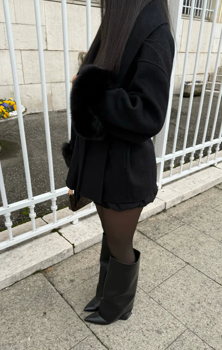 Adelina™ | Elegant Fur Coat