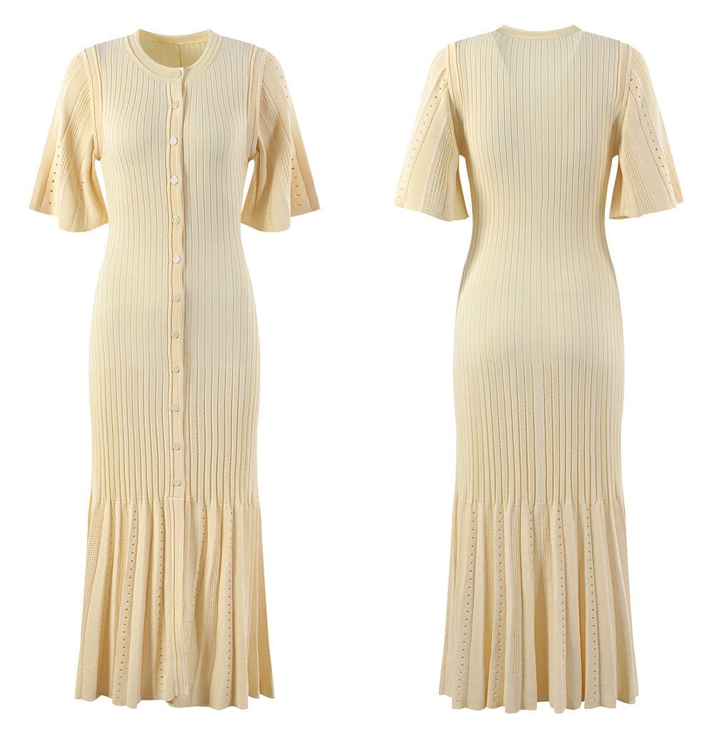 Alina™ | Sandro butter Dress