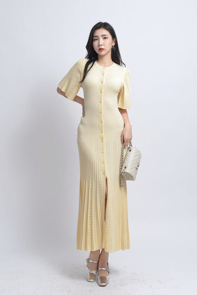 Alina™ | Sandro butter Dress