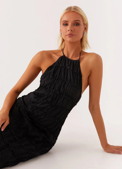 Sophie™ | Noir Elegance Dress