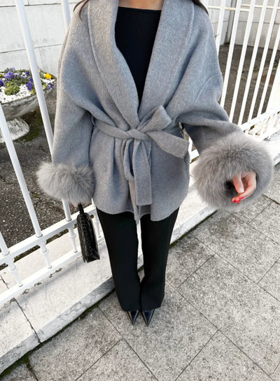 Adelina™ | Elegant Fur Coat